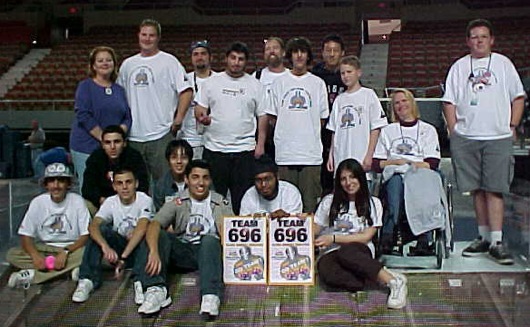 Team 696 at 2003 L.A. Regional